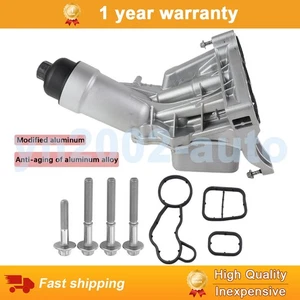 11428596283 Aluminum Engine Oil Filter Housing for BMW F20 F22 F23 F30 218i G12 - Picture 1 of 19