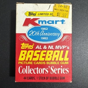 Juego completo de fábrica 1982 Topps Baseball K-Mart AL & NL MVP ~ 44 tarjetas nuevas - Imagen 1 de 2