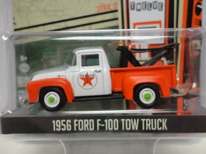 Greenlight 1956 FORD F-100 TOW TRUCK Red & White '65 Texaco RUNNING ON EMPTY S12 - Imagen 1 de 3