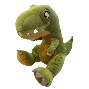 2019 Kohls Cares 9” Plush Dinosaur Are We There Yet T-Rex Green Stuffed Animal - Picture 1 of 8