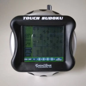 Excalibur Touch Soduku-Soduku electrónico de mano con lápiz óptico-alimentado por batería - Imagen 1 de 12