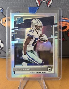 2020 Panini Donruss Optic - Rated Rookies CeeDee Lamb #156 Holo Prizm (RC) - Picture 1 of 2