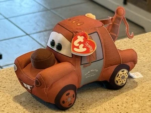 Cars “Mater” Disney Pixar Ty Sparkle Beanie Babies Collection Plush - 2017 - 8" - Picture 1 of 23