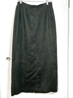 Falda KORET Talla 10 Verde Profundo Mantequilla Ultra Suave Maxi Nueva Foto 1 de 2