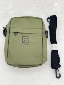 Limited Edition Voxi Drop Small Festival Messenger Side Bag Olive Green/Black - Bild 1 von 12