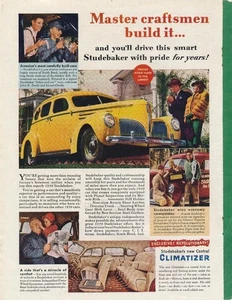 Anuncio de revista - 1939 - Studebaker - Imagen 1 de 1