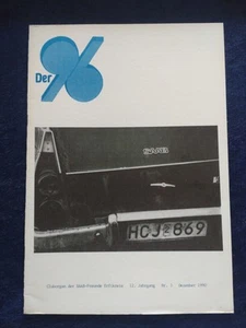Der 96 Saab Clubmagazin Prospekt 1990 Saab 900 95 96 99 90 - Bild 1 von 7