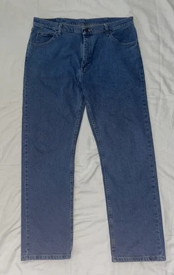 Wrangler Men's 1096FXVDB Denim Jeans Size 38x32 (39x33) - Image 1 of 4