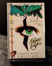Razor Comic Book Lot London Night Signed Everette Hartsoe 1995 Special Editions