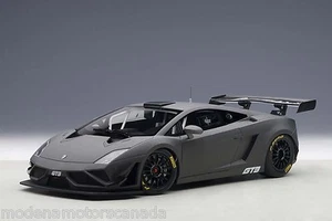 2013 LAMBORGHINI GALLARDO GT3 FL2 DARK GRAY 1:18 by AUTOART #81360 OLD RELEASE - Picture 1 of 10
