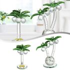 Gorgeous Simulated Coconut Fruit Tree Crystal Decor for Home Interiors