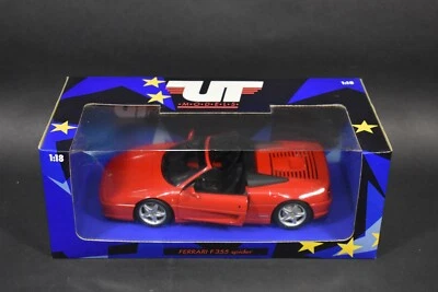UT Unique Toys 1:18 No. 180 074030 Ferrari F355 Spider Red Die-Cast Car IN BOX - Image 1 of 4