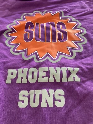 WOMENS Touch BY Alyssa Milano NBA PHOENIX SUNS THIN SWEATSHIRT Medium PURPLE NWT - Image 1 of 4
