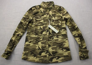 Tractr Girls Green Camo Camouflage Parka Jacket NWT Sz 8 M Medium $79 - Picture 1 of 4