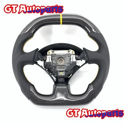 Volante deportivo de fibra de carbono real apto para Honda S2000 1999-2009 Foto 1 de 4