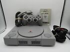 Original Sony Playstation 1 /ps1 Video Game Console Scph-7501 Tested Clean