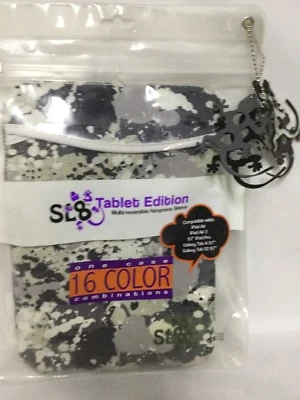 NEW 9.7 Tablet Multi Reversible Neoprene Sleeve -Inkspot - Camo 7x10" - Image 1 of 4