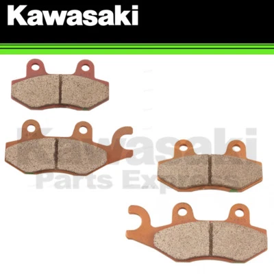 NEW 2005-2023 GENUINE KAWASAKI BRUTE FORCE 750 650 FRONT LEFT & RIGHT BRAKE PADS - Image 1 of 3