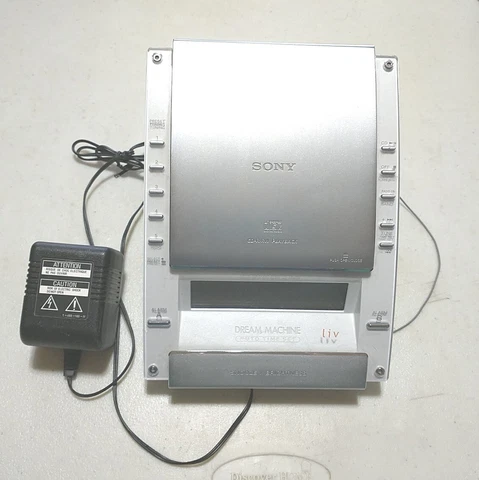 Sony Dream Machine Dual Alarm CD Stereo Radio - iPod Hookup Model ICF-CD 7000 Cover