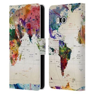 OFFICIAL MARK ASHKENAZI POP CULTURE LEATHER BOOK WALLET CASE FOR HTC PHONES 1 - Picture 1 of 7