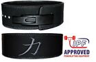 Strength Shop 13Mm "Black Out" Powerlifting Black Lever Belt (M) - Ipf Approved