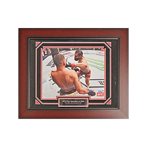 UFC 244: Masvidal vs Diaz Framed 8x10 Photograph Cover
