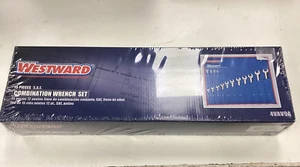 WESTWARD 4VAV9 Combo Wrench St,Steel,Full Polish,Offset 4VAV9 - Picture 1 of 1