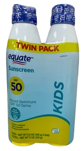 LOT OF 4 Equate Sunscreen Kids SPF50 5.5oZ/156g EACH NEW & SEALED Exp 05/26 - Picture 1 of 3