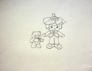 Strawberry Shortcake & the Baby Without a Name Original Production Pencil COPY - Picture 1 of 2