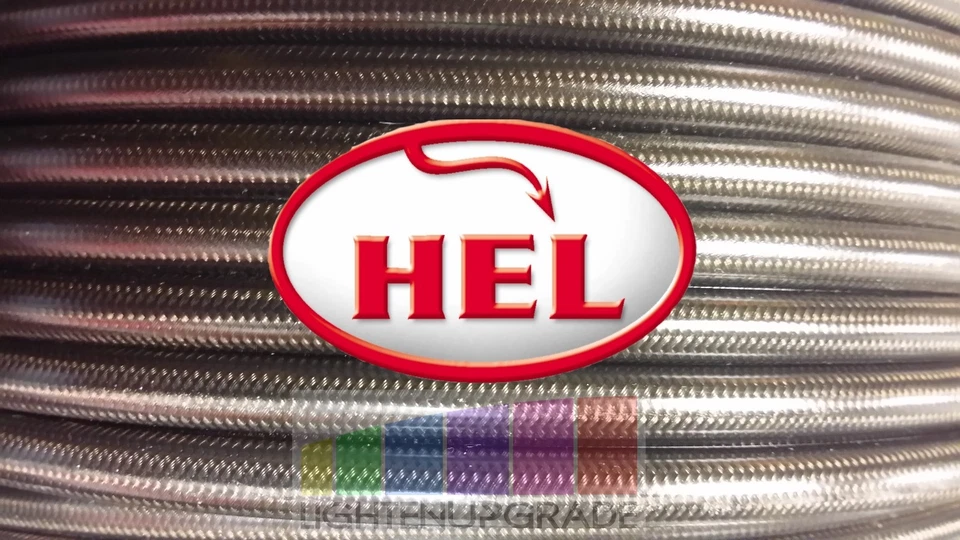 CARBON Suzuki GSXR600 L1-L5 2011 2015   HEL REAR BRAKE LINE HOSE - Image 1 of 1