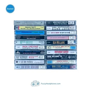 20 SEALED Country Cassette Tapes #3: Montgomery Gentry Ketchum Hank Williams Jr - Picture 1 of 3