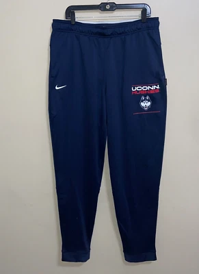 Nike UCONN Huskies Football Team Issue PE On-Field Therma Pants Men's L NEW - Image 1 of 4