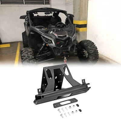 UTV Front Heavy Winch Mount Plate Kits For Can-Am Maverick X3 & X3 Max 2017-2025 - Изображение 1 из 4