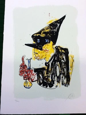 MARKUS LÜPERTZ - Der Medicus, handsigniert und NUMMERIERT!! sehr selten !!! - Bild 1 von 4