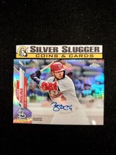 2020 Yadier Molina Topps Chrome Auto Prism Refractor /125 St. Louis Cardinals