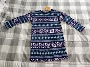 Girl's Gymboree Fair Isle Ice Dancer Winter Dress 7/8 - Picture 1 of 4