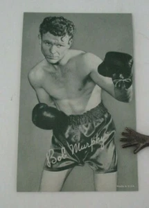 BOB MURPHY Boxing Exhibit Card, Circa 1950 - Picture 1 of 2