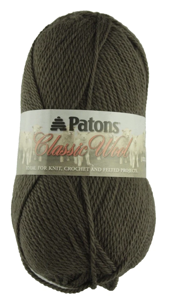 Patons Classic Wool Yarn Taupe 068852