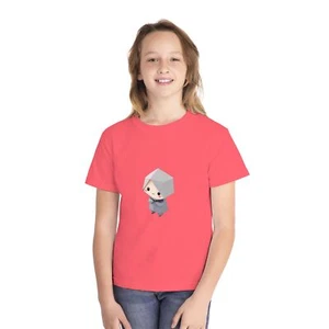 Cute Character Youth Tee, Kids Graphic T-Shirt, Playful Summer Shirt, Gift for - Picture 1 of 61