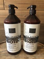 Lot of 2 Dead Sea Collection 30.6oz Pro Growth Biotin Luster Shine Conditioner