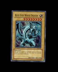 2004 Yu-Gi-Oh! BLUE EYES WHITE DRAGON HOLO 1st Edition SKE-001 SEE COND! #2 - Picture 1 of 2