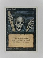 MTG Raise Dead Fourth Edition Common Near Mint