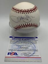 Jack Wilson Pittsburgh Pirates Signed Autograph Official OMLB Baseball PSA DNA