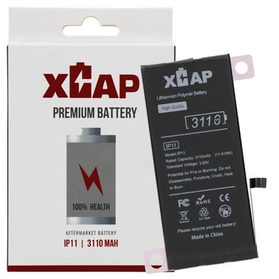 XCAP Replacement Battery For Apple iPhone 11 3110mAh Internal Repair Part UK - Image 1 of 2