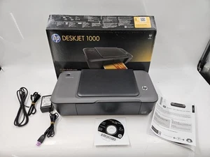 Impresora de inyección de tinta color estándar HP Deskjet 1000 J110a *SIN TINTA* - PROBADA - EB-17900 - Imagen 1 de 8