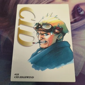 Final Fantasy VII Carddass Masters Cid Highwind #18 - Picture 1 of 2