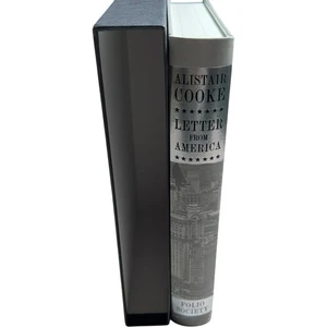 Alistair Cooke Letter From America Folio Society 2009 Hardback Slipcase - Picture 1 of 18