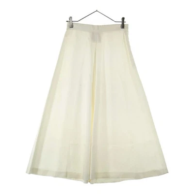 Comme des Garcons Misura: S 02SS Spacco Laterale Acetato Gonna White GE-S008 AD2 - Immagine 1 di 4