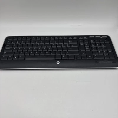 HP Wireless Computer/Laptop Keyboard KG-0851 NO DONGLE - Image 1 of 4
