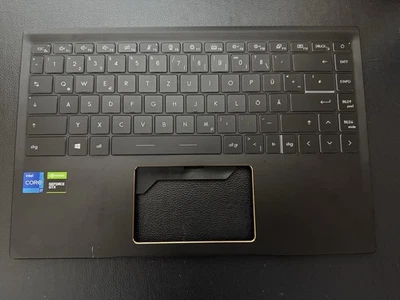 MSI Summit E14 A11SCST Palmrest Handgelenk Auflage Gehäuse Tastatur DEUTSCH (N) - Bild 1 von 4